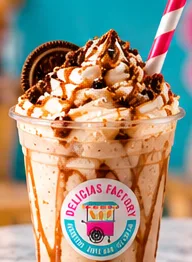 Salted Caramel Mocha Milkshake at Delicias Factory in Branson