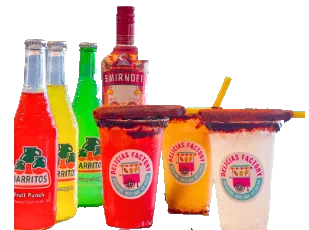 Smirnoff Refreshers made with Jarritos at Delicias Factory