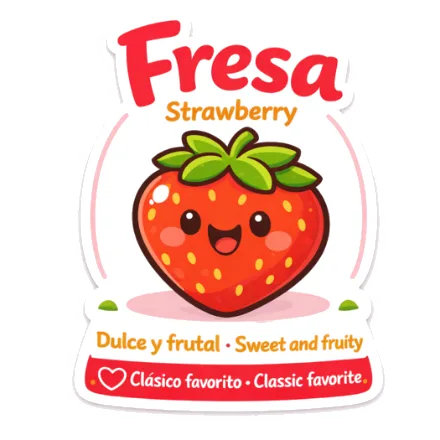 Strawberry ice cream at Delicias Factory in Branson