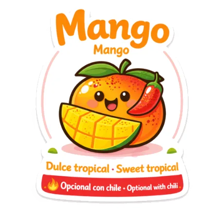 Mango ice cream at Delicias Factory in Branson