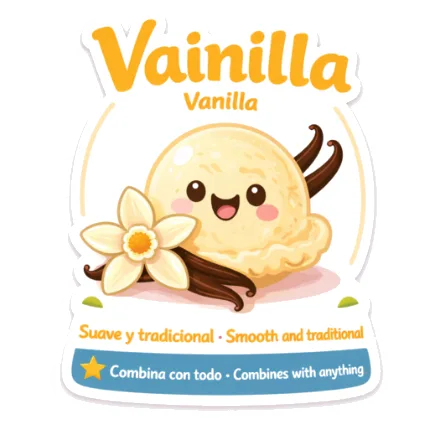 Vanilla milkshake flavor