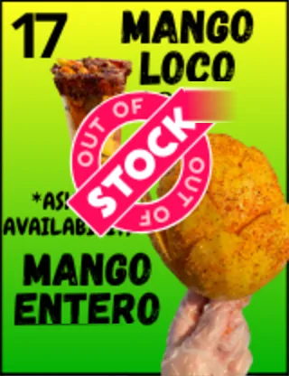 17 · Mango Entero — antojito at Delicias Factory in Branson